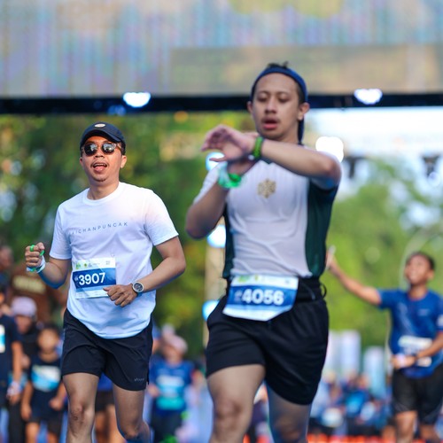 Race photo from BOGORUN 2026