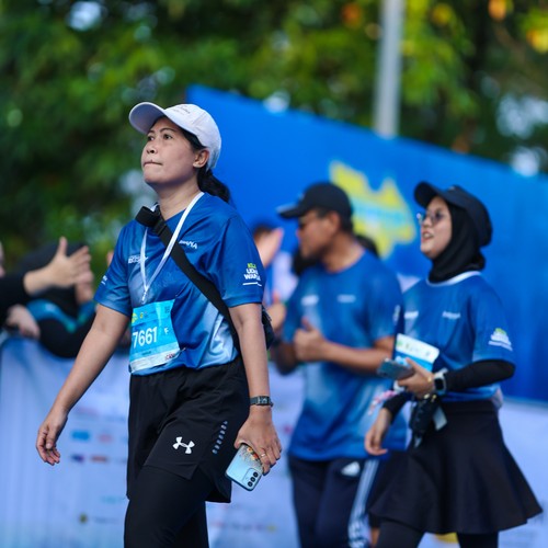 Race photo from BOGORUN 2026