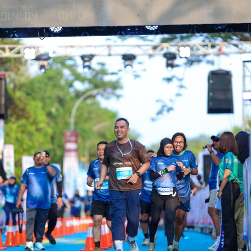 Race photo from BOGORUN 2026