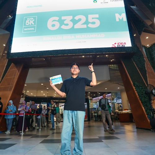 Race photo from BOGORUN 2026