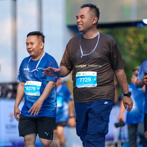 Race photo from BOGORUN 2026