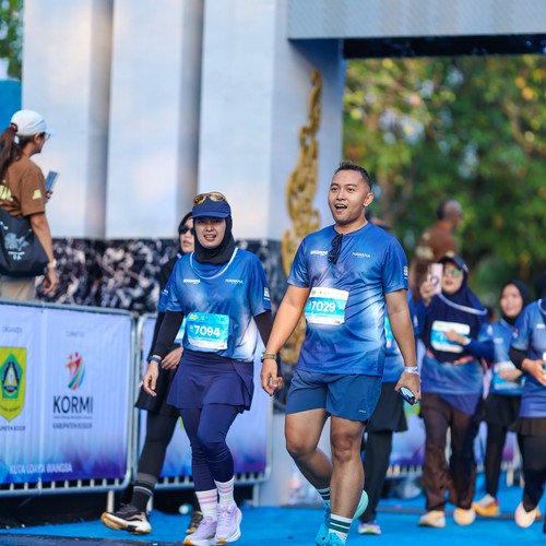 Race photo from BOGORUN 2026