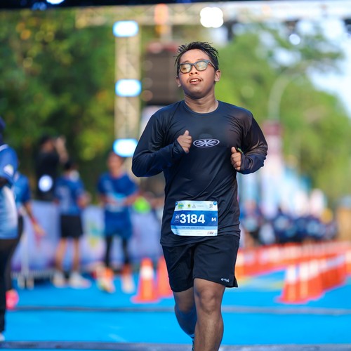 Race photo from BOGORUN 2026