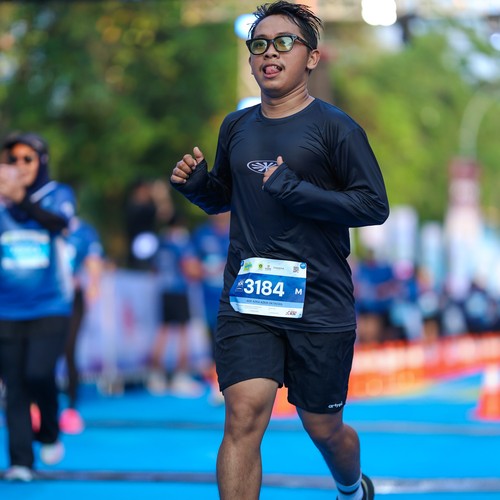 Race photo from BOGORUN 2026