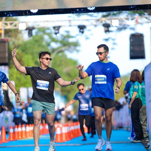Race photo from BOGORUN 2026