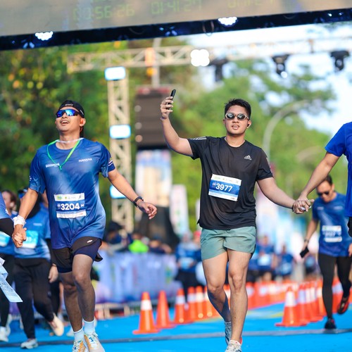 Race photo from BOGORUN 2026