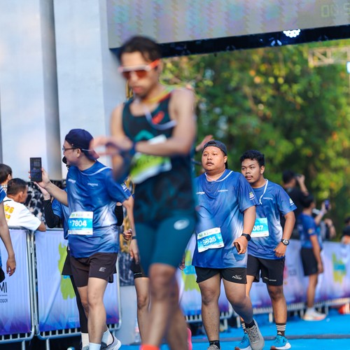 Race photo from BOGORUN 2026