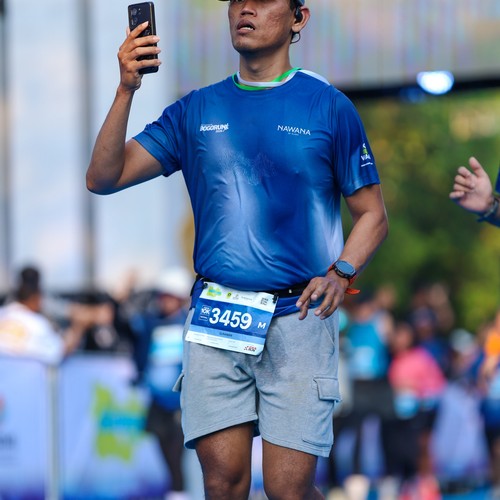 Race photo from BOGORUN 2026