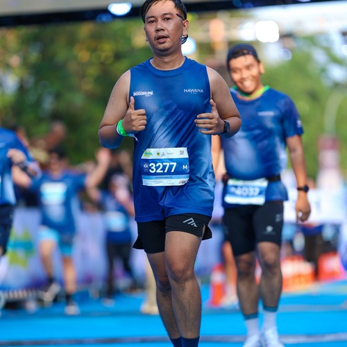Race photo from BOGORUN 2026