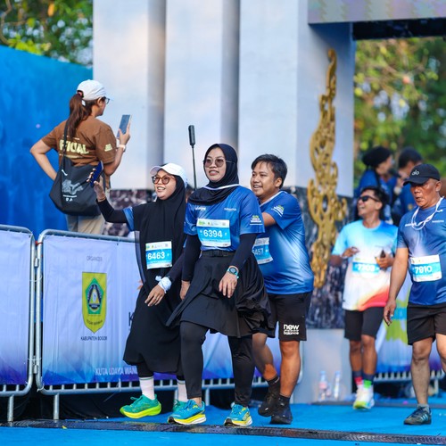 Race photo from BOGORUN 2026