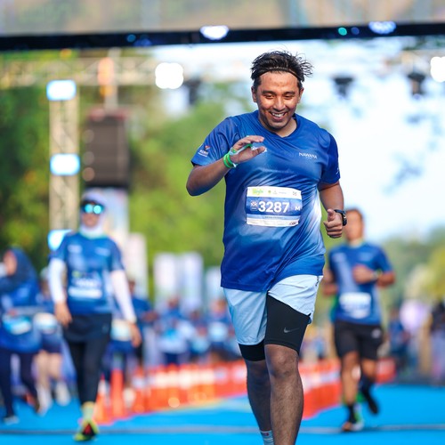 Race photo from BOGORUN 2026