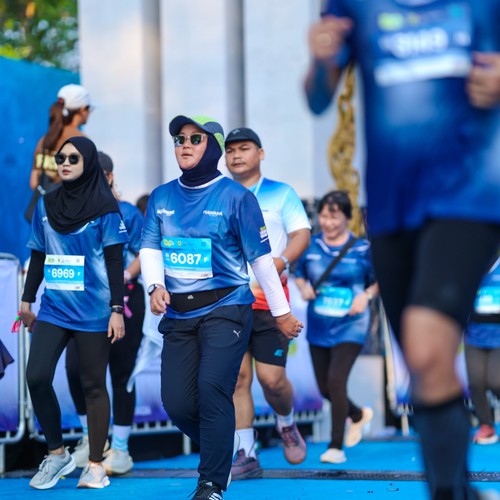 Race photo from BOGORUN 2026