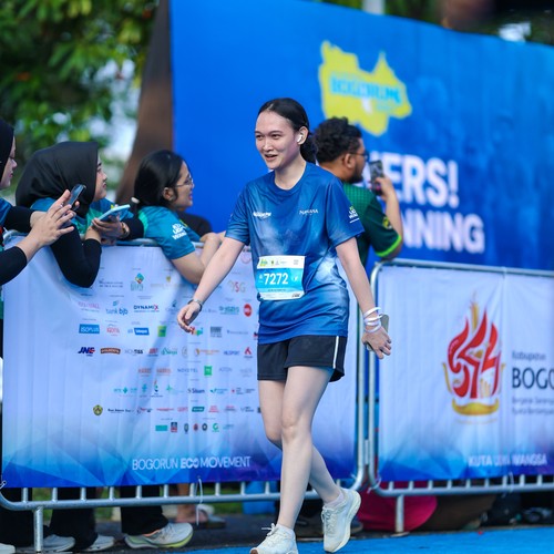 Race photo from BOGORUN 2026