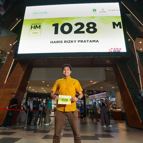 Race photo from BOGORUN 2026