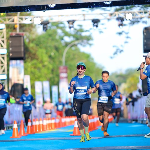 Race photo from BOGORUN 2026