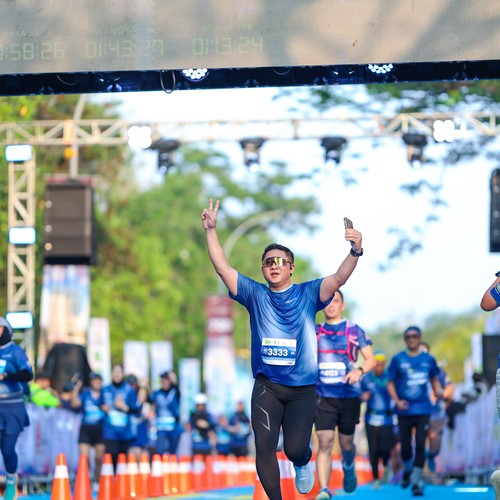 Race photo from BOGORUN 2026