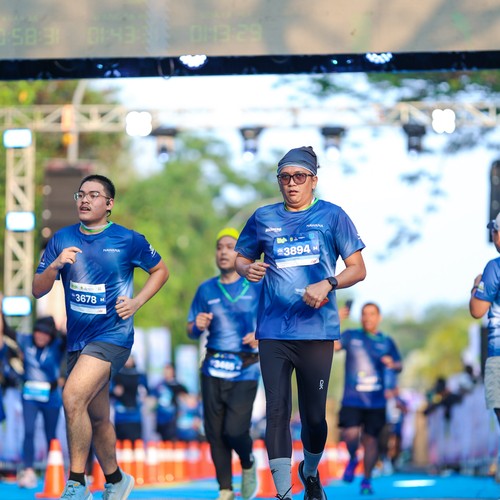 Race photo from BOGORUN 2026