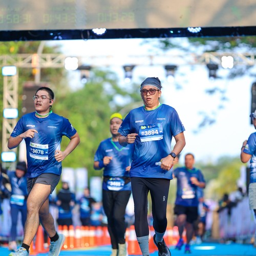 Race photo from BOGORUN 2026