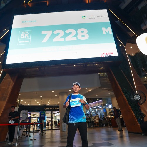 Race photo from BOGORUN 2026