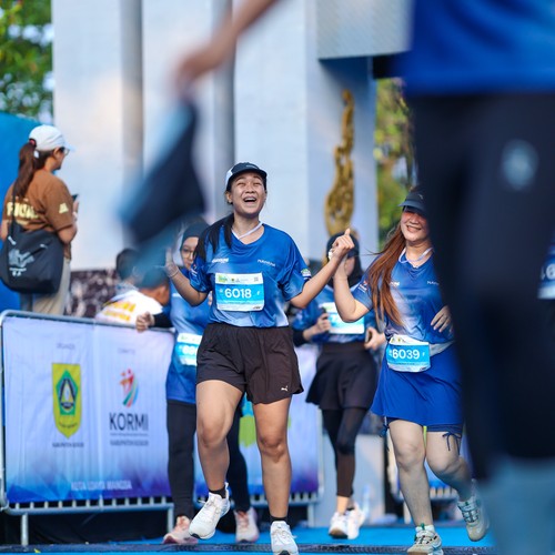 Race photo from BOGORUN 2026