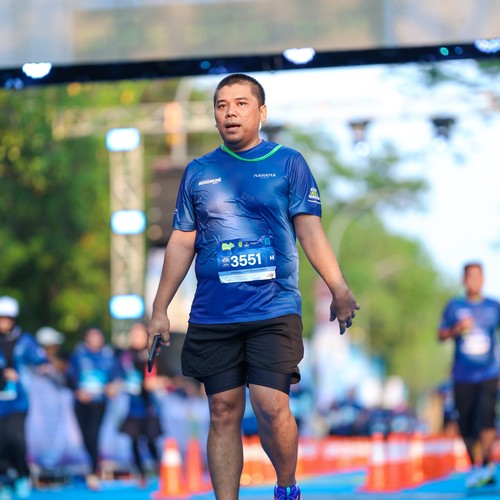 Race photo from BOGORUN 2026