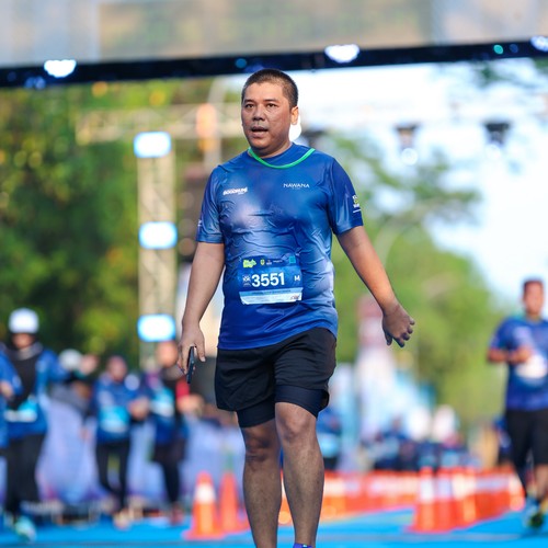Race photo from BOGORUN 2026