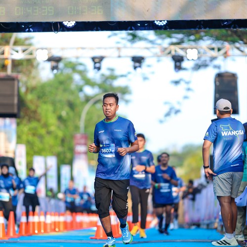 Race photo from BOGORUN 2026