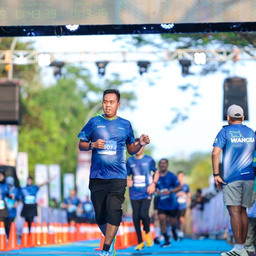 Race photo from BOGORUN 2026