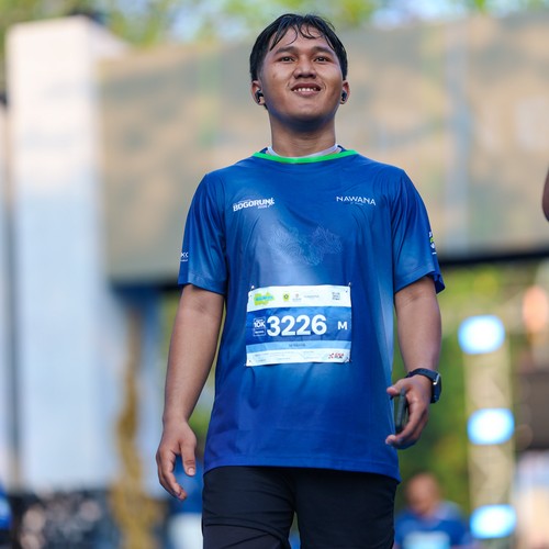 Race photo from BOGORUN 2026