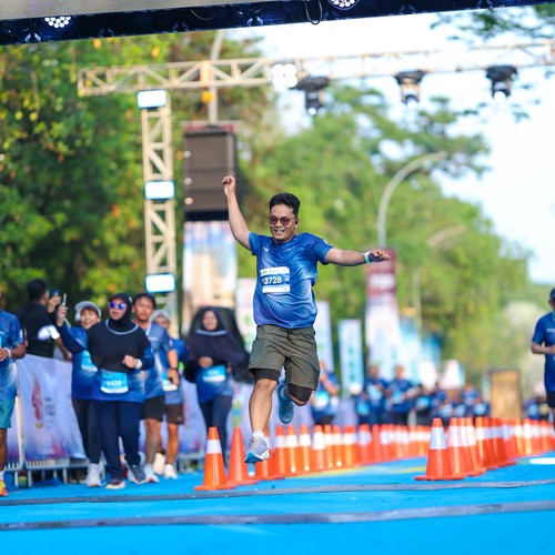 Race photo from BOGORUN 2026