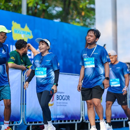 Race photo from BOGORUN 2026
