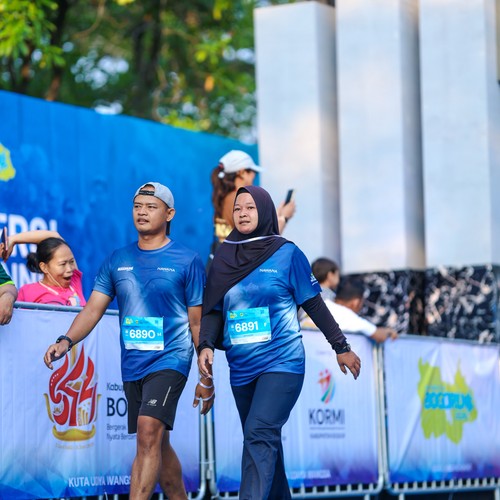 Race photo from BOGORUN 2026