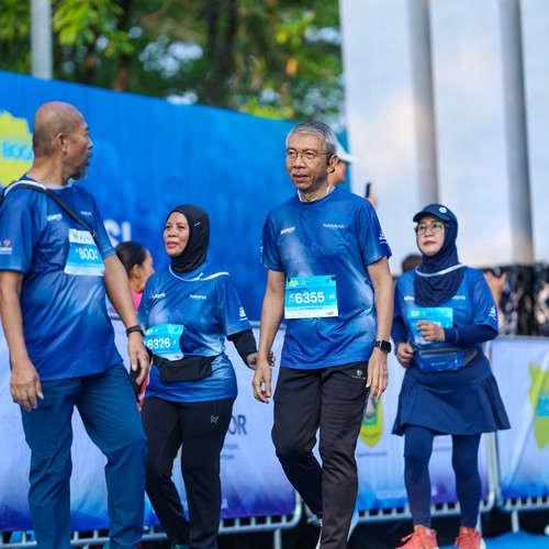 Race photo from BOGORUN 2026