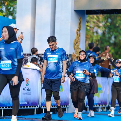 Race photo from BOGORUN 2026