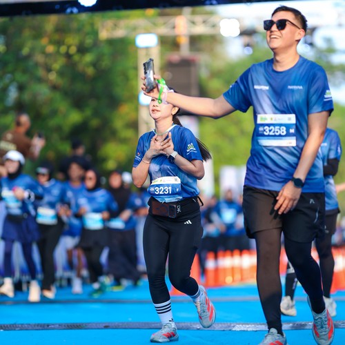 Race photo from BOGORUN 2026