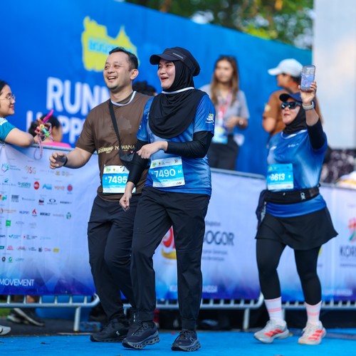 Race photo from BOGORUN 2026