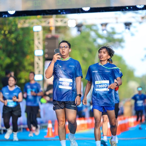 Race photo from BOGORUN 2026