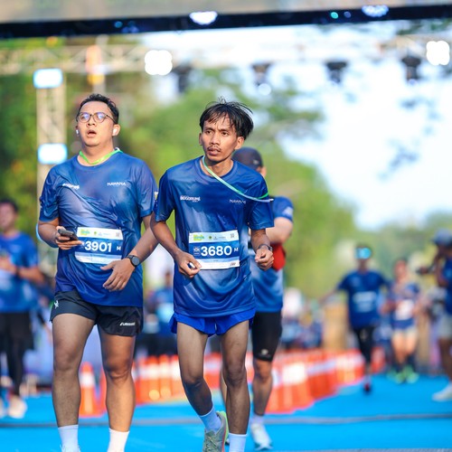 Race photo from BOGORUN 2026