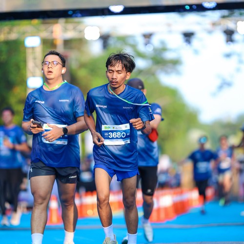 Race photo from BOGORUN 2026