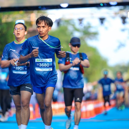 Race photo from BOGORUN 2026