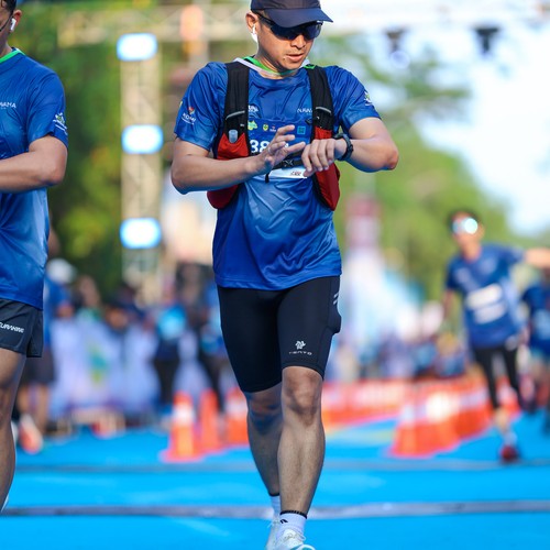 Race photo from BOGORUN 2026