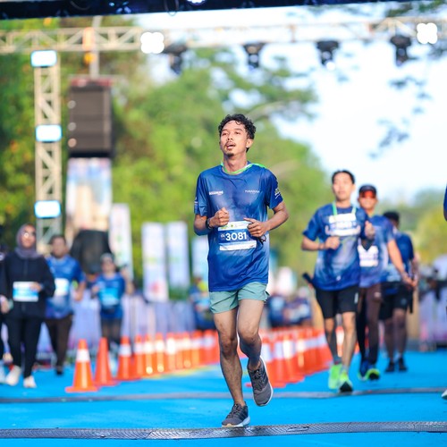 Race photo from BOGORUN 2026