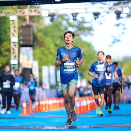 Race photo from BOGORUN 2026
