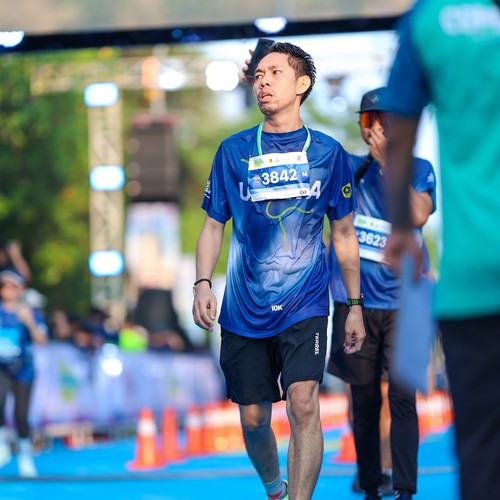 Race photo from BOGORUN 2026