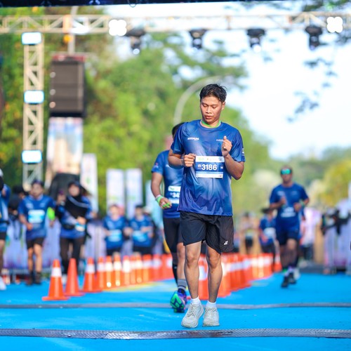 Race photo from BOGORUN 2026
