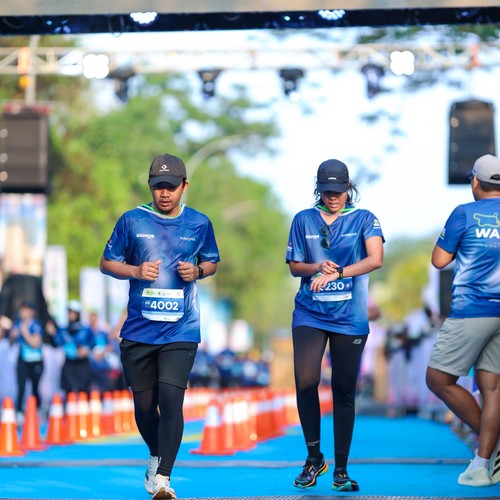 Race photo from BOGORUN 2026