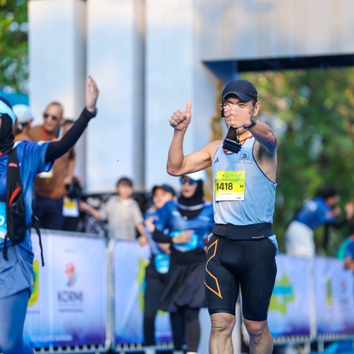 Race photo from BOGORUN 2026