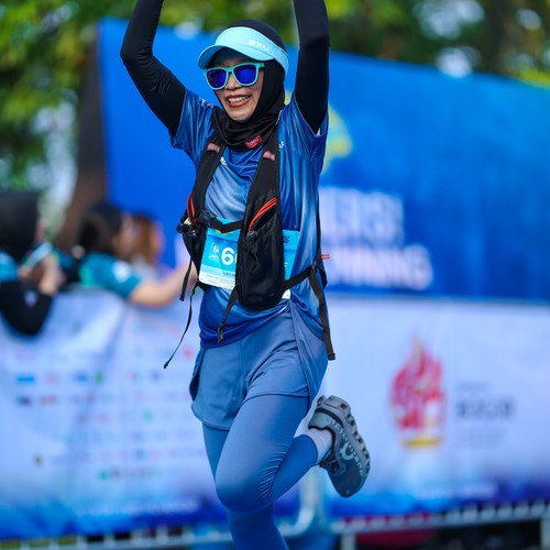 Race photo from BOGORUN 2026