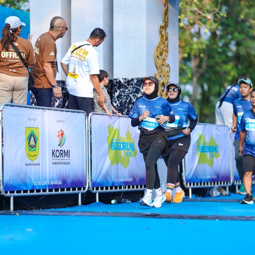 Race photo from BOGORUN 2026