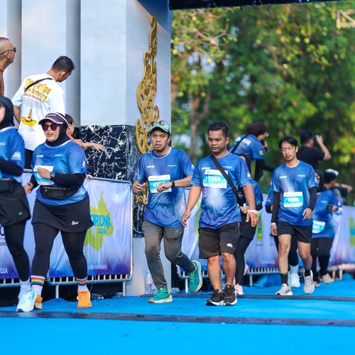 Race photo from BOGORUN 2026